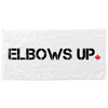 Elbows up sports towel