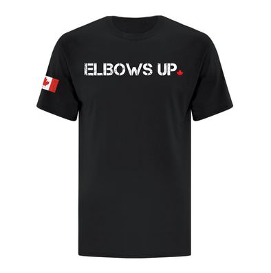 Elbows Up shirts and sweatshirts
