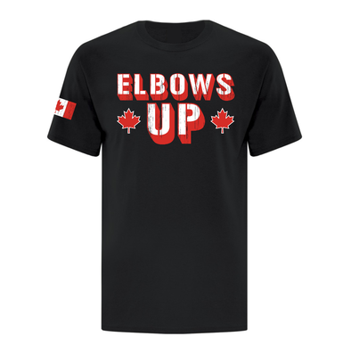 Elbows Up with Twin Maples shirts and sweatshirts