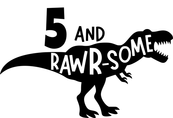 RawR-some Dinosaur Inspired Birthday - Custom T Shirts Canada by Printwell