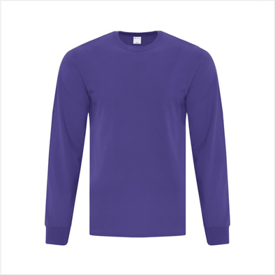 Customizable Adult Long Sleeve Unisex T Shirt - Printwell Custom Tees