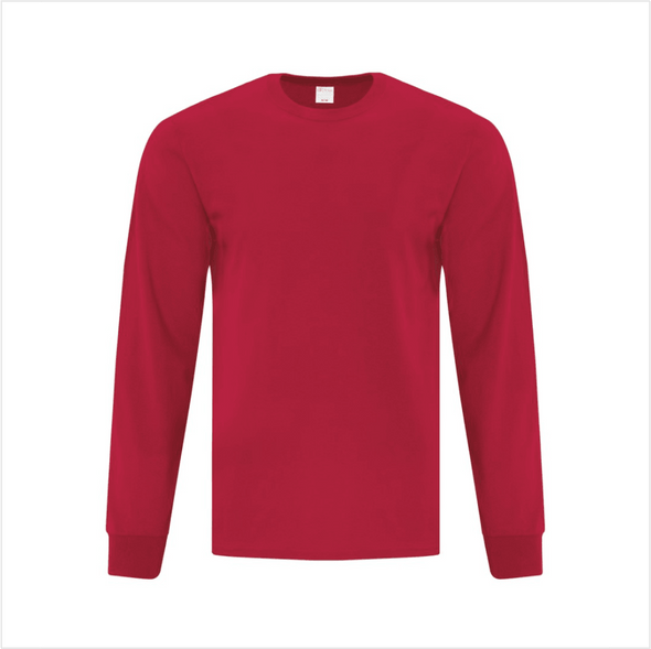 Customizable Adult Long Sleeve Unisex T Shirt - Printwell Custom Tees