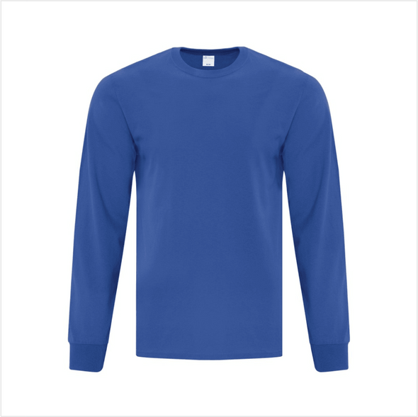 Customizable Adult Long Sleeve Unisex T Shirt - Printwell Custom Tees