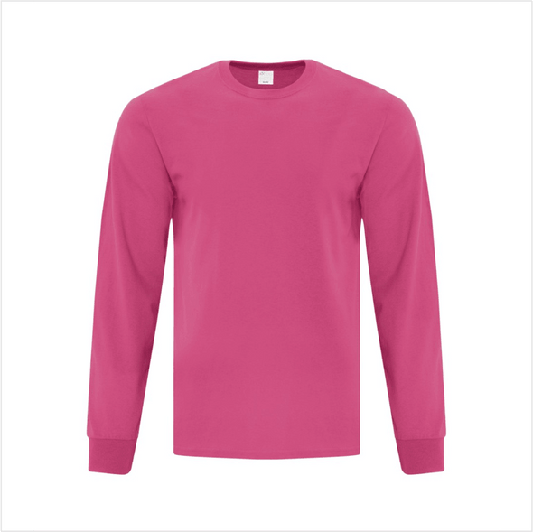 Customizable Adult Long Sleeve Unisex T Shirt - Printwell Custom Tees