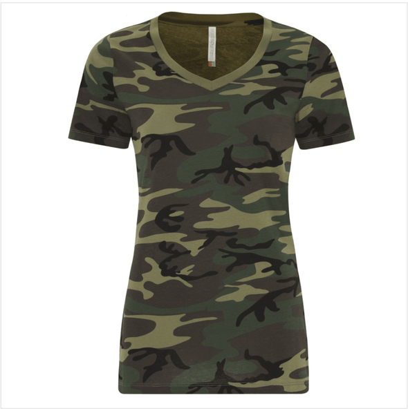 Customizable Ladies V-Neck - Printwell Custom Tees