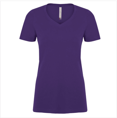 Customizable Ladies V-Neck - Printwell Custom Tees