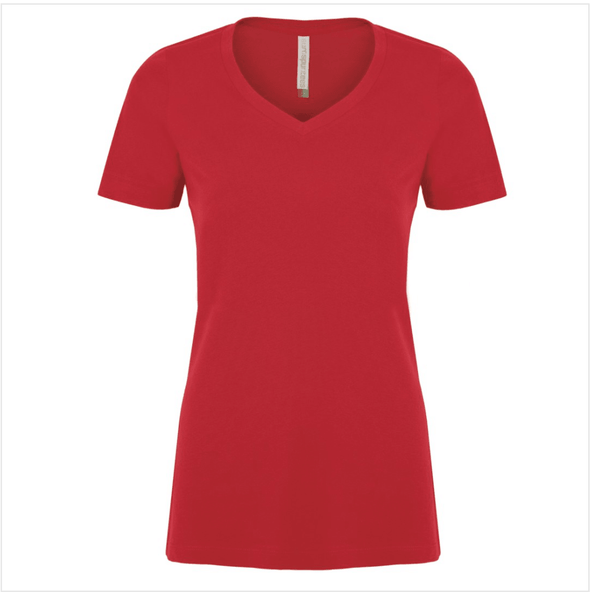 Customizable Ladies V-Neck - Printwell Custom Tees