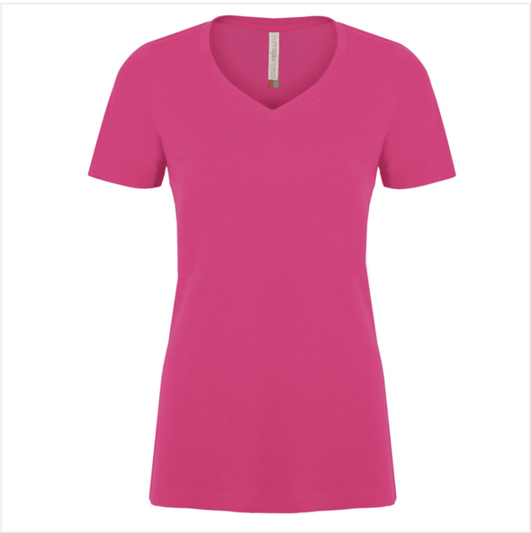 Customizable Ladies V-Neck - Printwell Custom Tees