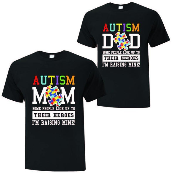 Dad Autism Parents Collection - Printwell Custom Tees