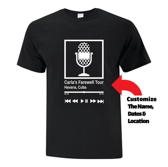 Bachelor Party Vacation Tour - Custom T Shirts Canada by Printwell