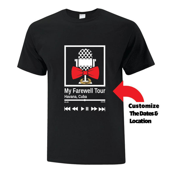 Bachelor Party Vacation Tour - Custom T Shirts Canada by Printwell