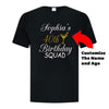 Birthday Celebration Squad T-shirts - Printwell Custom Tees