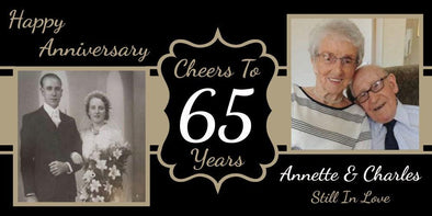 Customizable Anniversary Banner - Custom T Shirts Canada by Printwell