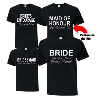 Brides Entourage Collection - Printwell Custom Tees