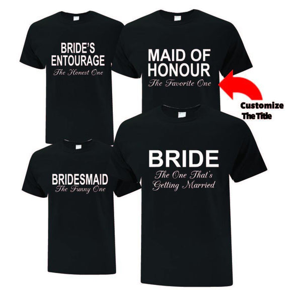 Brides Entourage Collection - Printwell Custom Tees