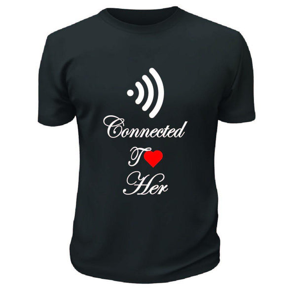 Connected To Them T-Shirt - Printwell Custom Tees