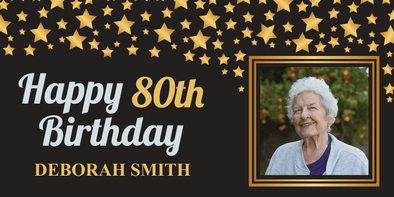 Customizable Birthday Banner - Custom T Shirts Canada by Printwell