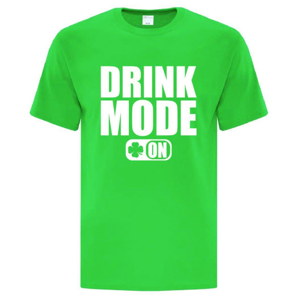 Drink Mode On - Printwell Custom Tees