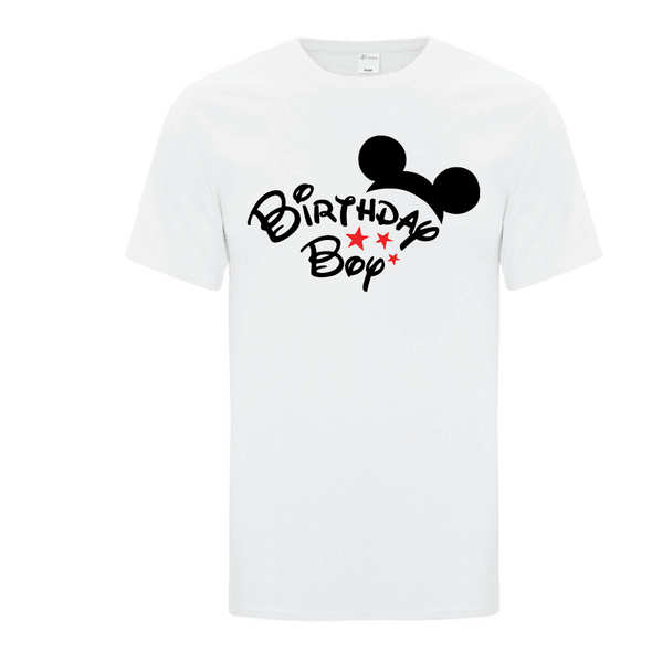 Disney Inspired Birthday Boy T-shirt - Printwell Custom Tees