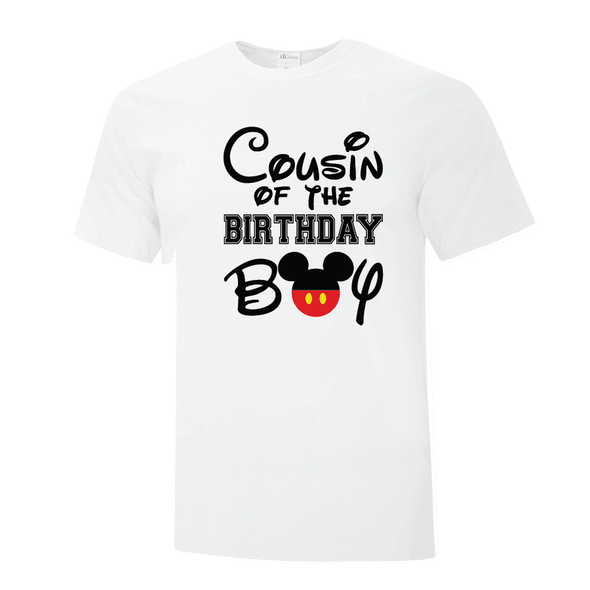 Fun Disney Themed Birthday Boy Tshirts - Printwell Custom Tees