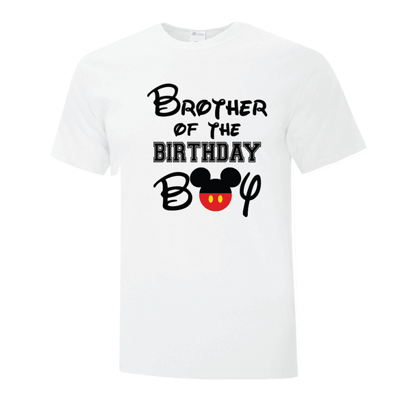 Fun Disney Themed Birthday Boy Tshirts - Printwell Custom Tees