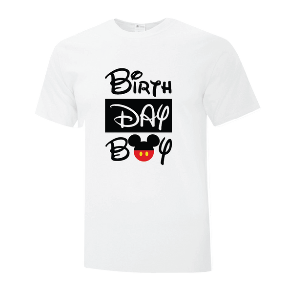 Fun Disney Themed Birthday Boy Tshirts - Printwell Custom Tees
