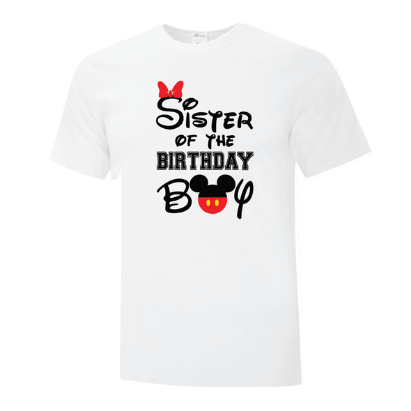 Fun Disney Themed Birthday Boy Tshirts - Printwell Custom Tees
