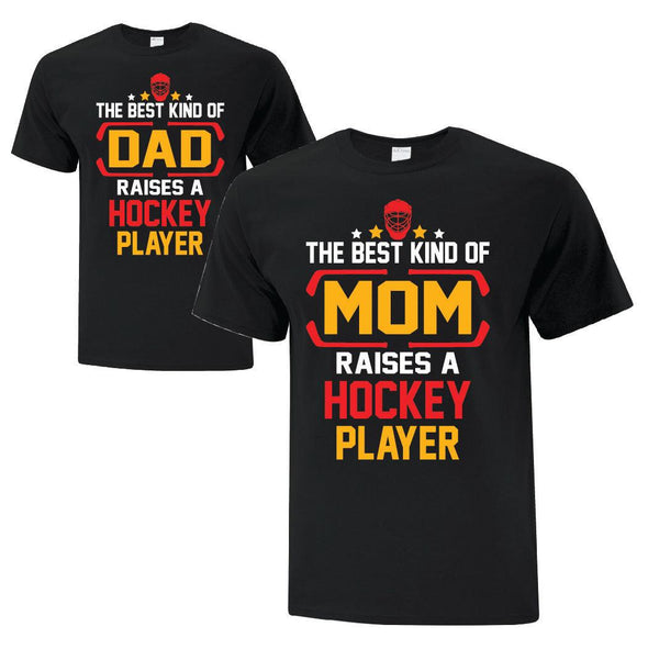 Raising A Hockey Player - Custom T Shirts Canada by Printwell