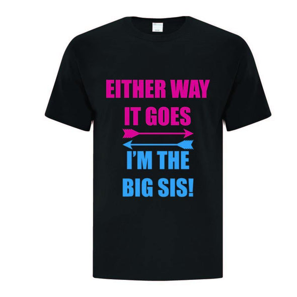 Either Way It Goes T-Shirt - Printwell Custom Tees