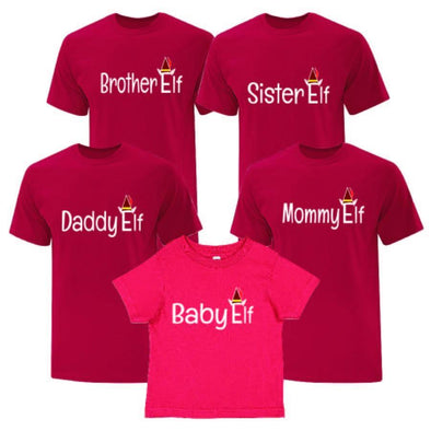Elf Family Collection - Printwell Custom Tees