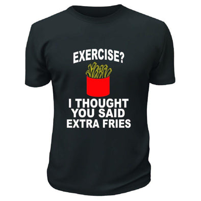 Exercise? I Thought You Said TShirt - Printwell Custom Tees