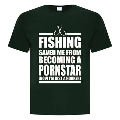 Fishing Saved Me TShirt - Printwell Custom Tees