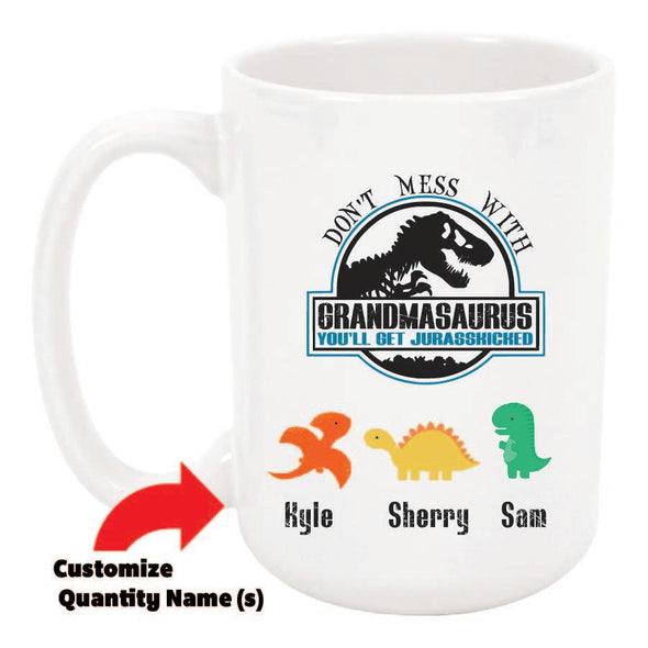 Jurasskicked Family Mug Collection - Custom T Shirts Canada by Printwell
