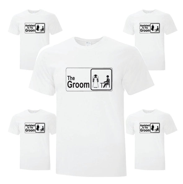 Groom And Assistants Collection - Custom T Shirts Canada by Printwell