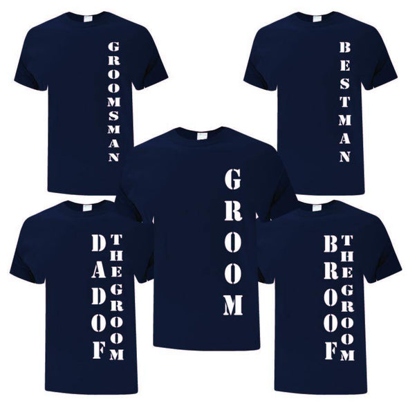 Bestman from the Grooms Party Collection - Printwell Custom Tees
