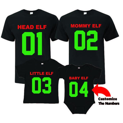 Family Elf Collection - Printwell Custom Tees