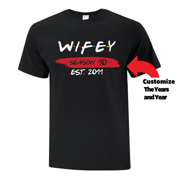 Friends Inspired Anniversary - Custom T Shirts Canada by Printwell