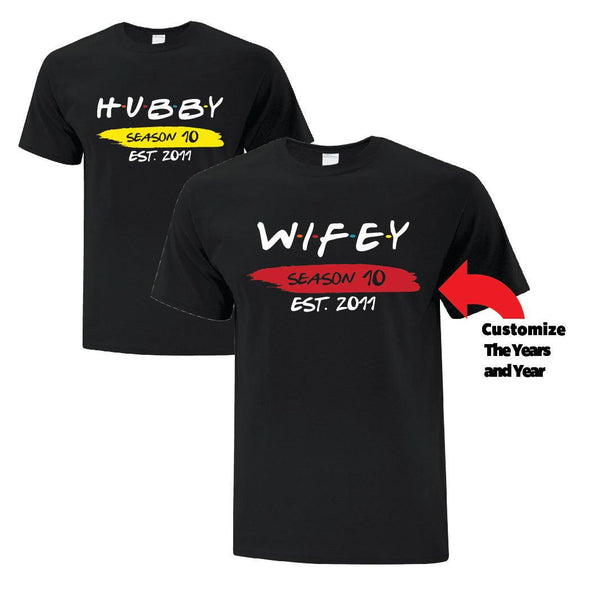 Friends Inspired Anniversary - Custom T Shirts Canada by Printwell