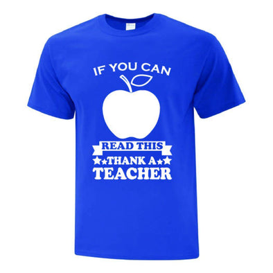 Thank A Teacher TShirt - Printwell Custom Tees