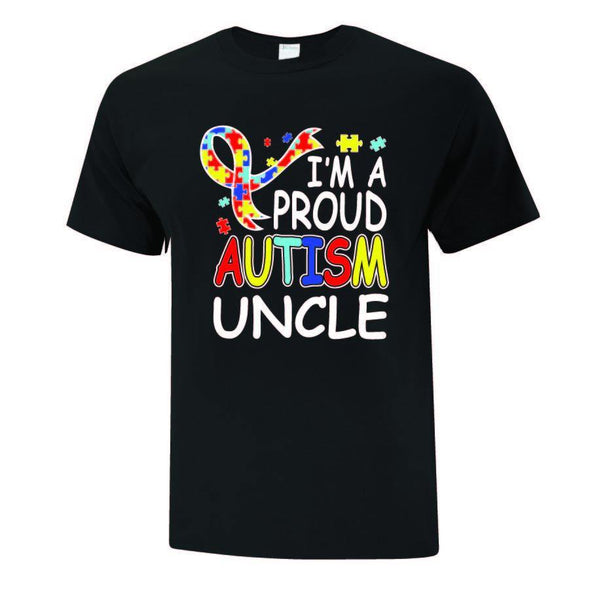 Daddy Proud Autism Family Collection - Printwell Custom Tees