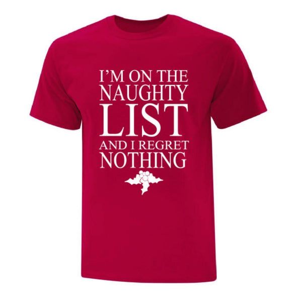 Naughty List TShirt - Printwell Custom Tees