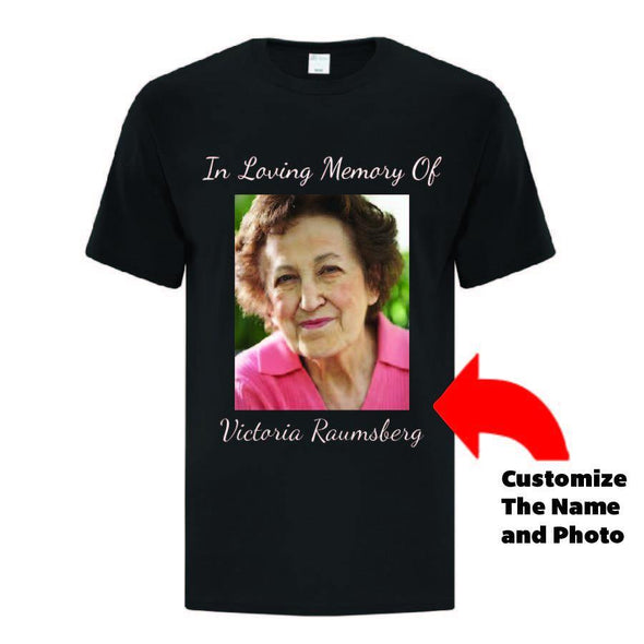 In Loving Memory Of T-Shirt - Printwell Custom Tees