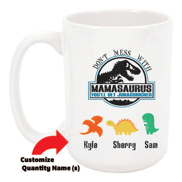 Jurasskicked Family Mug Collection - Custom T Shirts Canada by Printwell