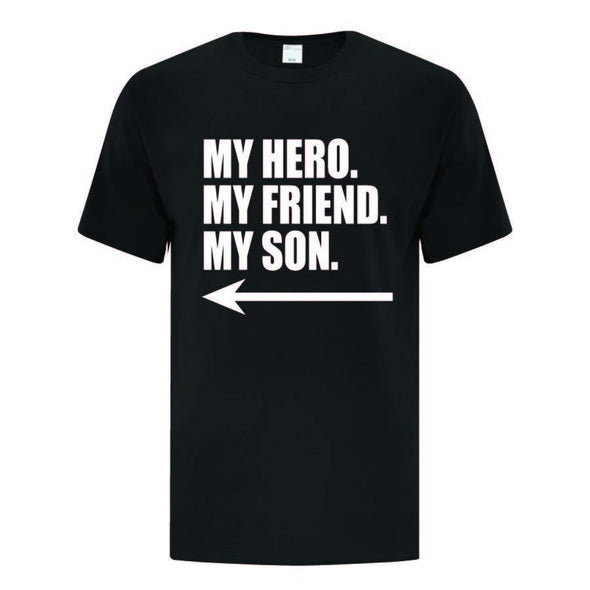 Father And Son Hero TShirt - Printwell Custom Tees