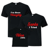 Naughty Family Christmas TShirts - Printwell Custom Tees