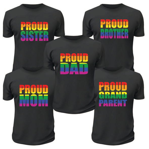 Proud Pride Family T Shirt - Custom T Shirts Canada by Printwell