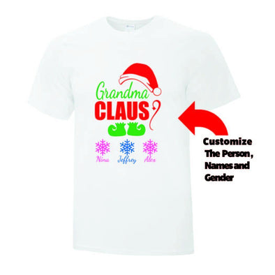 Person Claus TShirt - Printwell Custom Tees