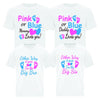 Pink Or Blue Gender Reveal TShirts - Printwell Custom Tees