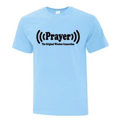Prayer Original Wireless Connection - Printwell Custom Tees