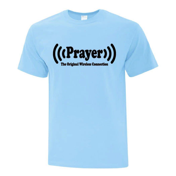 Prayer Original Wireless Connection - Printwell Custom Tees